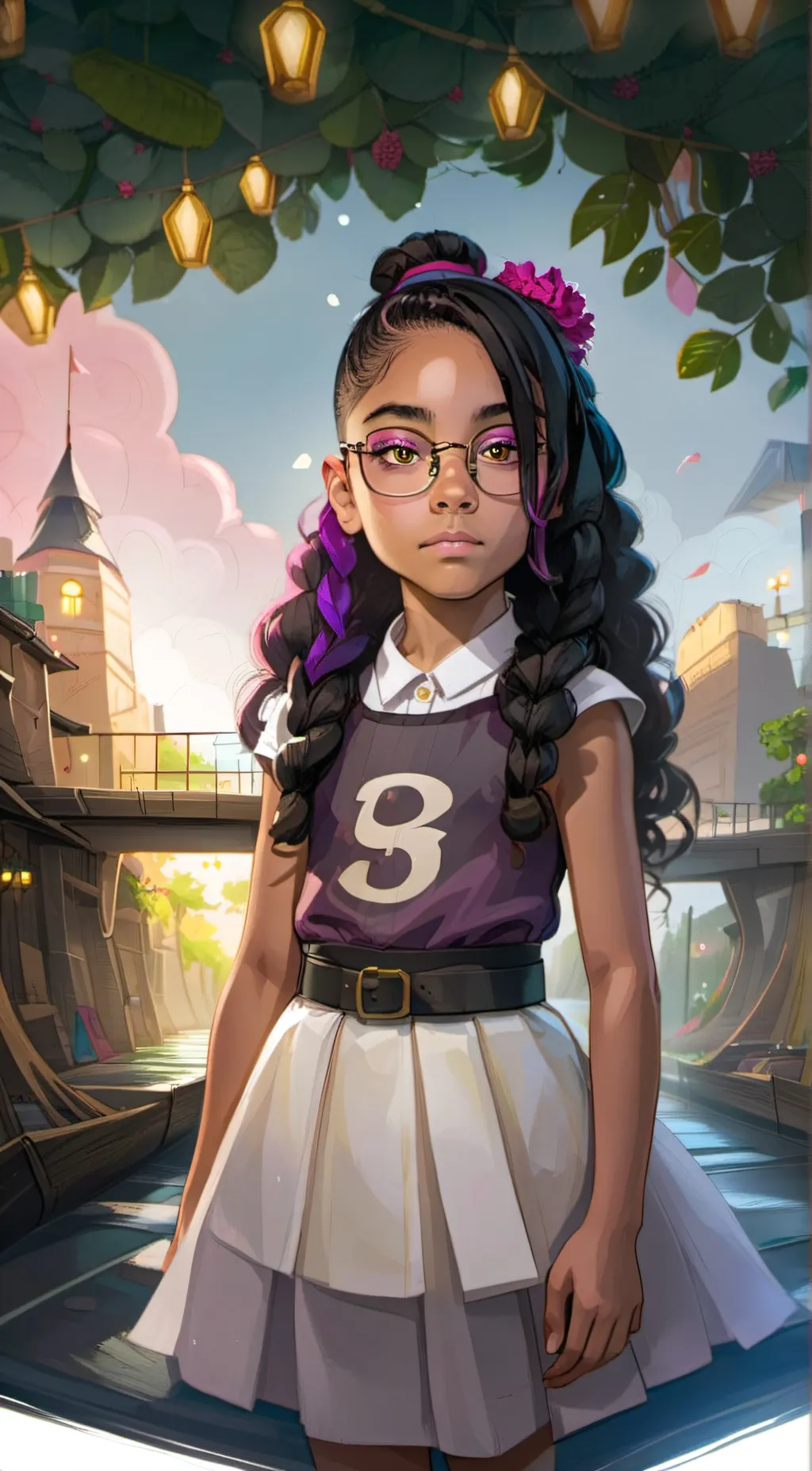 ai character: Lani love  background