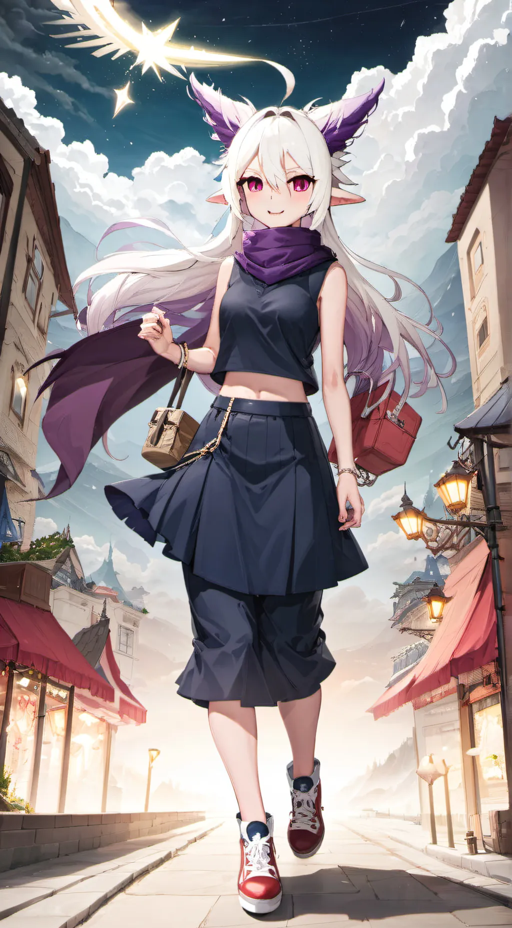 ai character: Patricia da magnet background