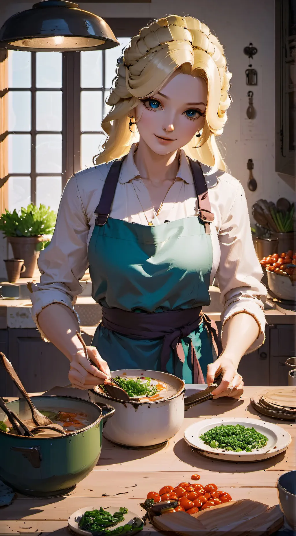 ai character: Amelia background