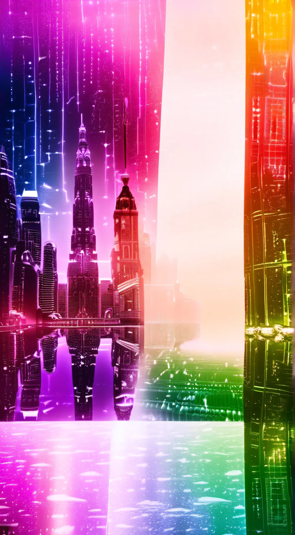 ai character: The Sims Universe background