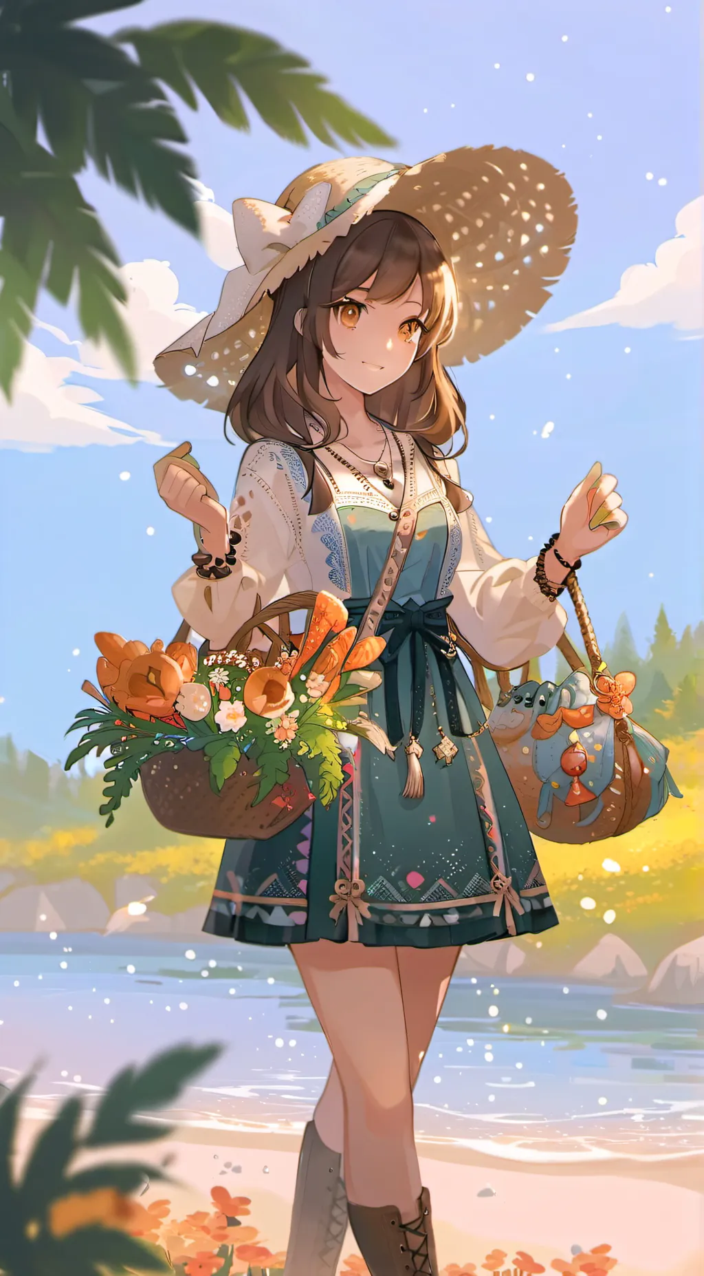 ai character: Lily background