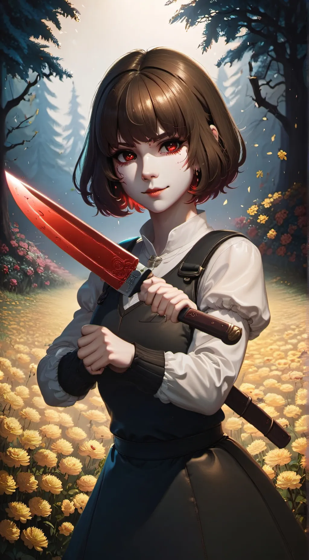 ai character: chara background