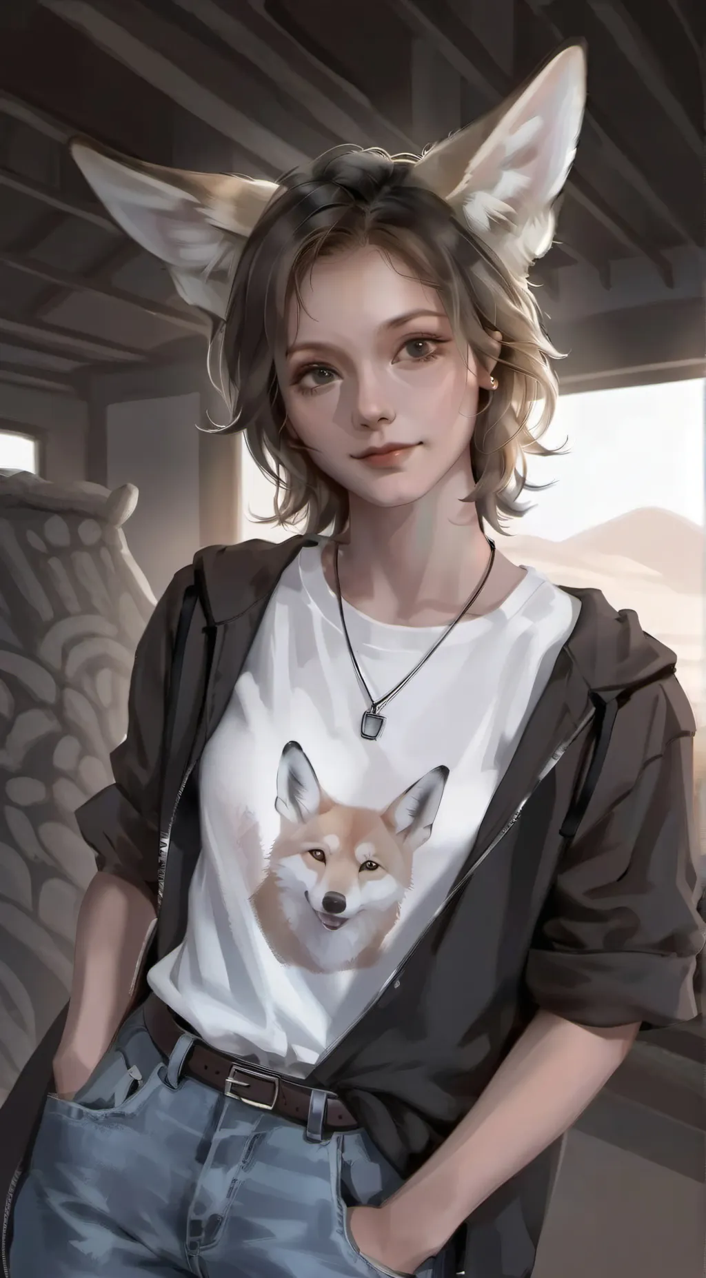 ai character: Sierra background