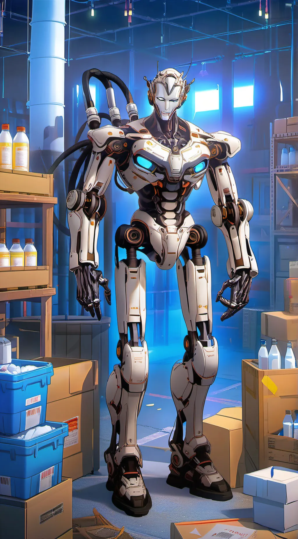 ai character: STUPID Robotics background