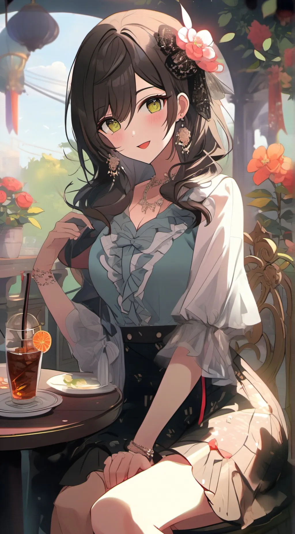 ai character: mom background