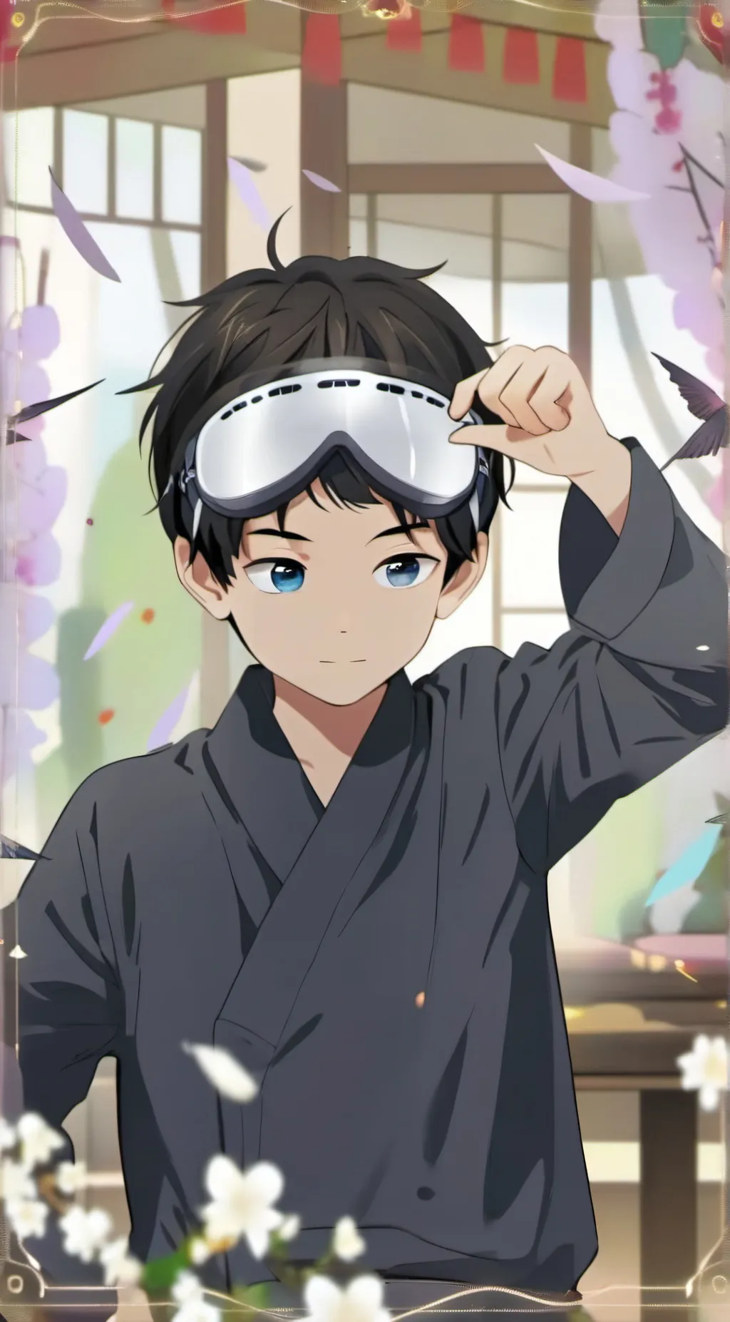 ai character: Elijah  background