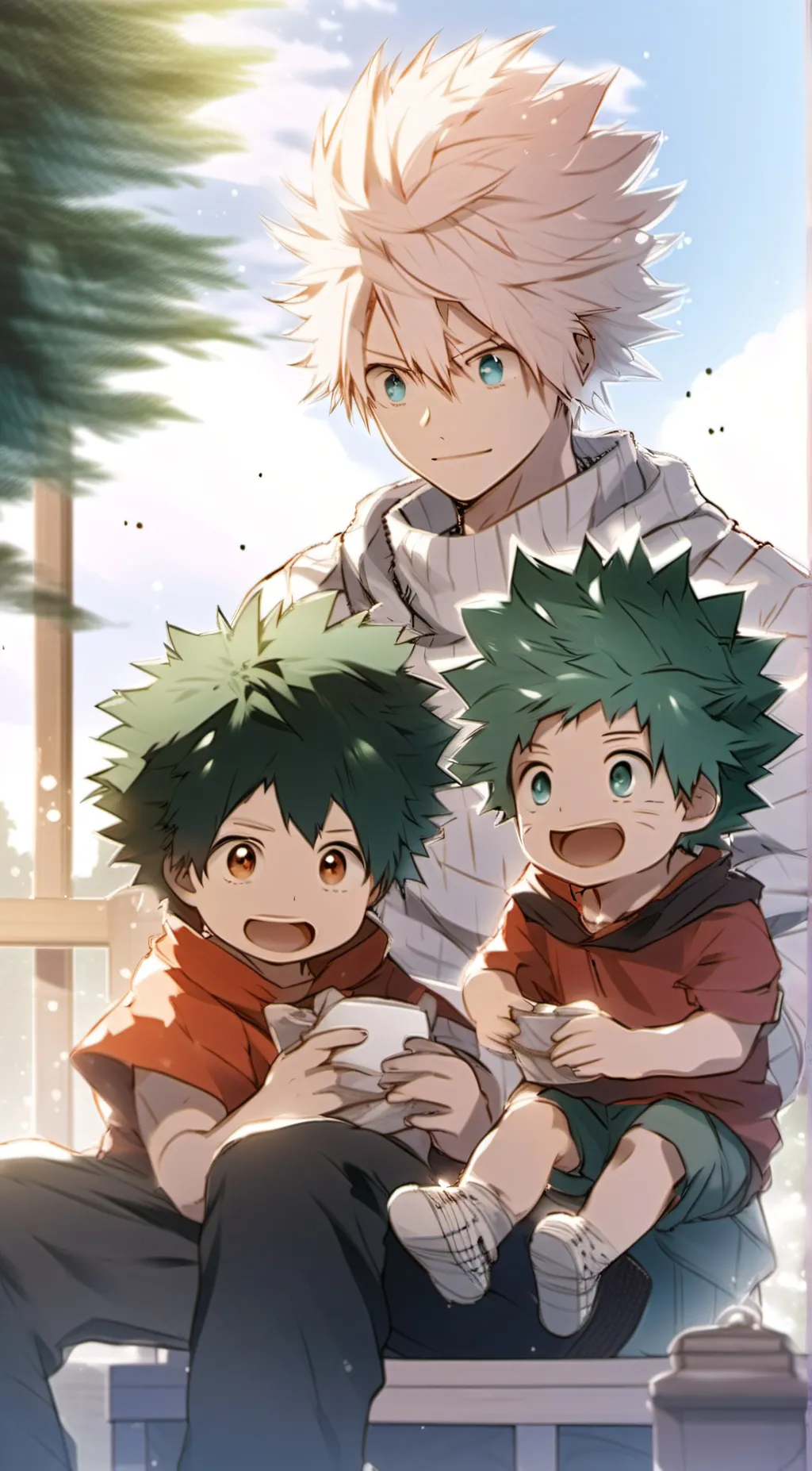 ai character: mha family  background