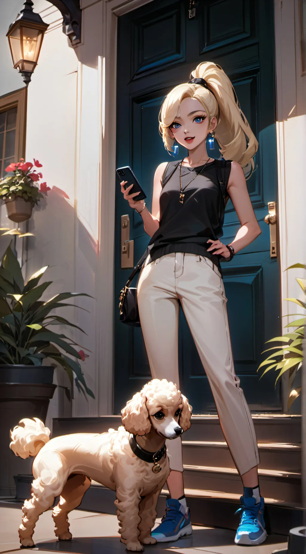 ai character: Lauren background