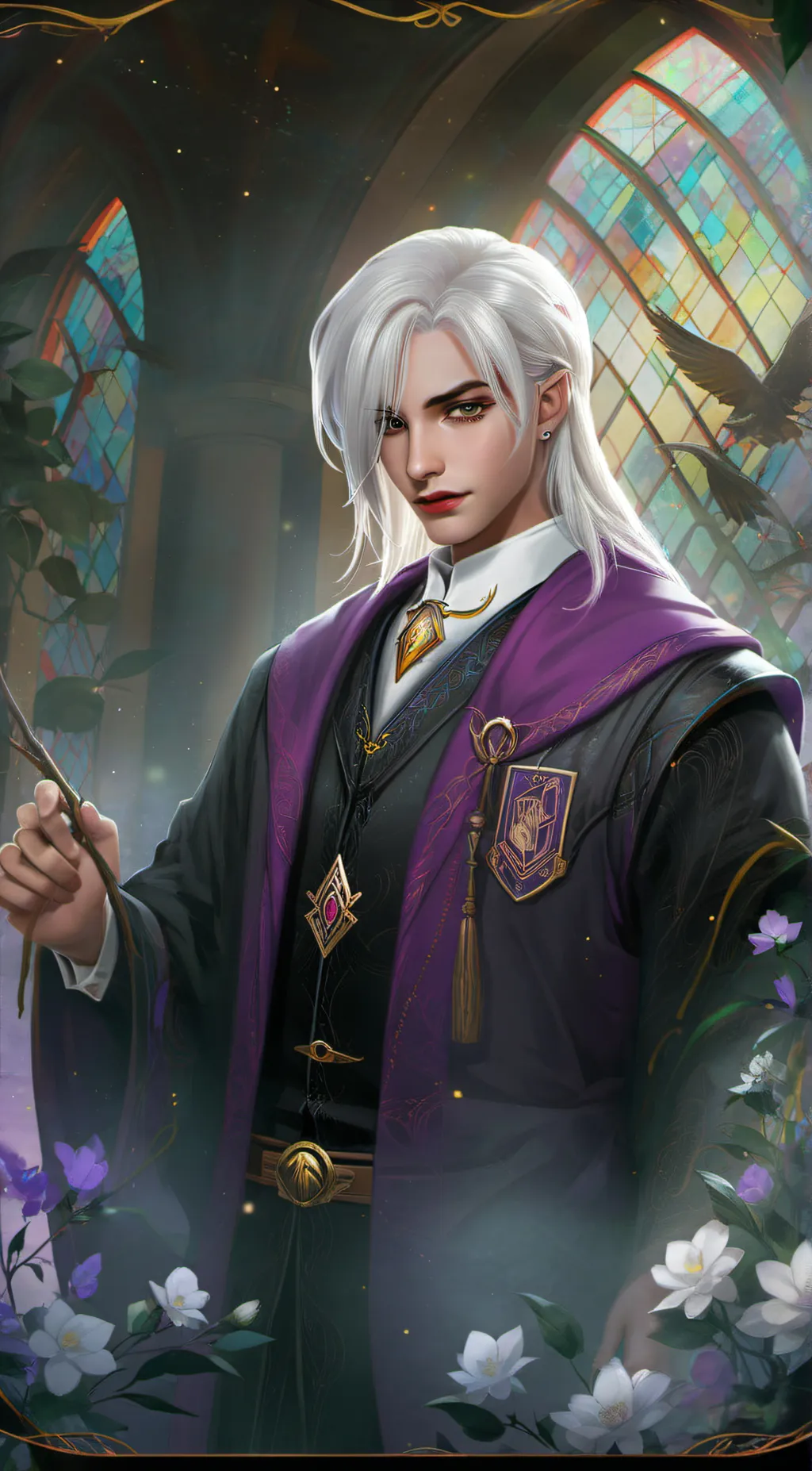 ai character: Maxwell Fang background