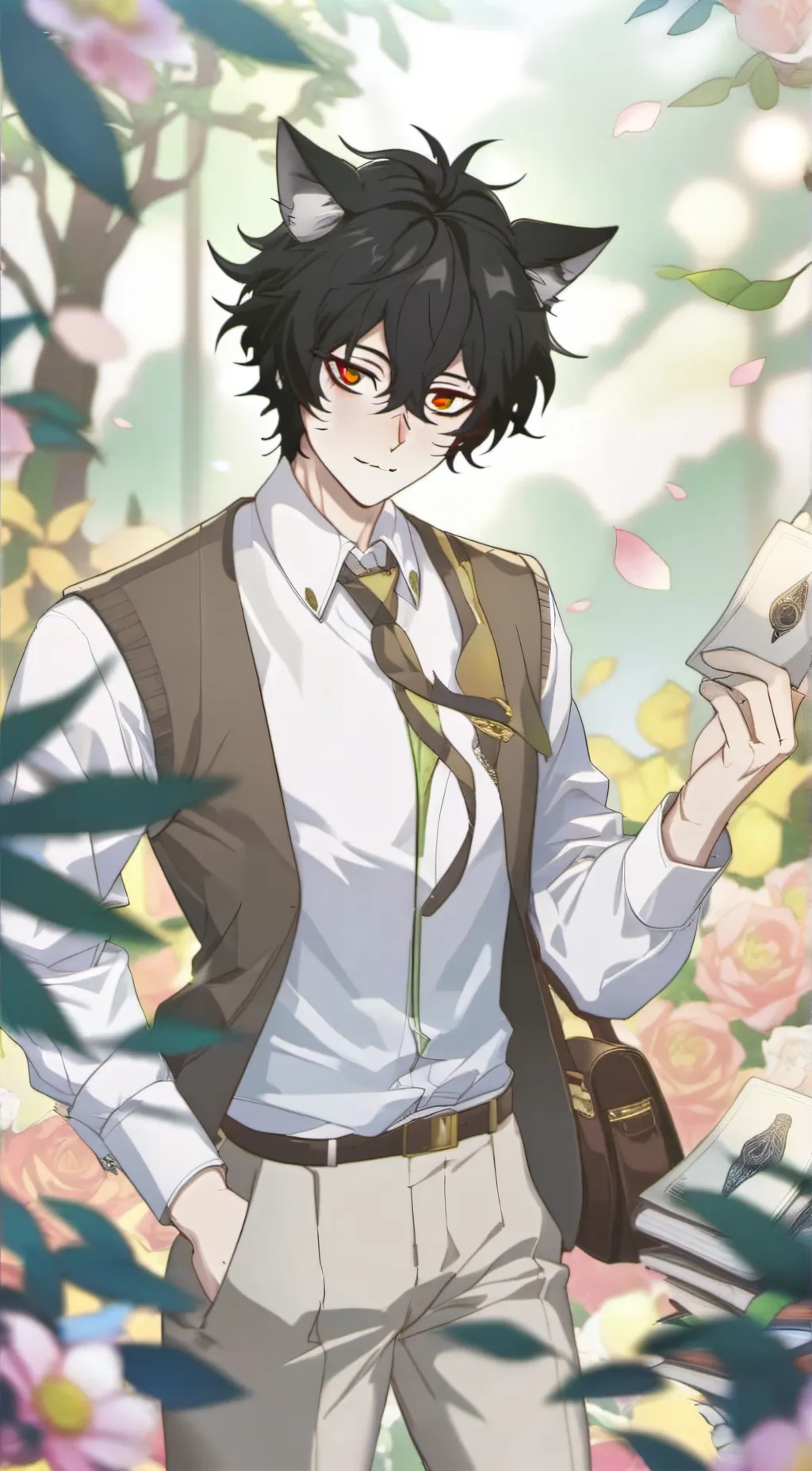 ai character: Kairo  background