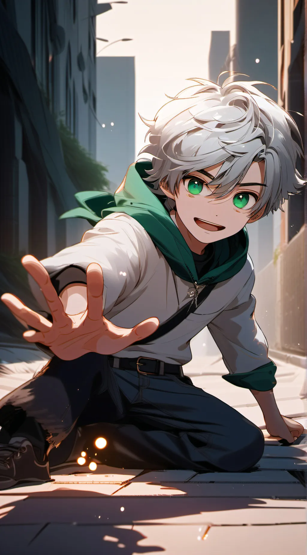 ai character: milo background