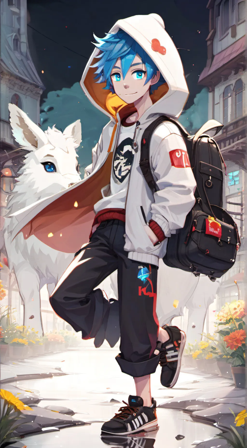 ai character: Aire background