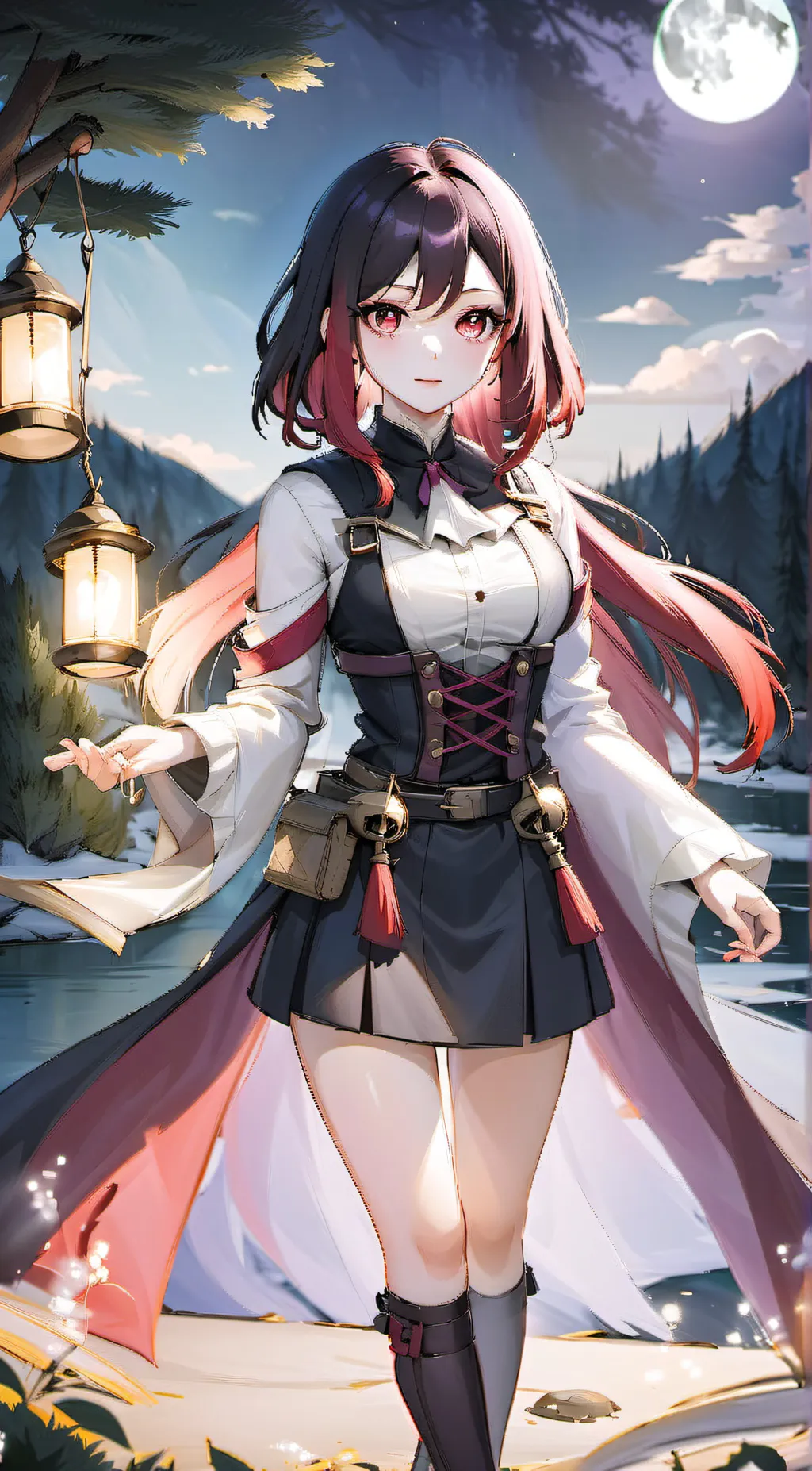 ai character: Aria background