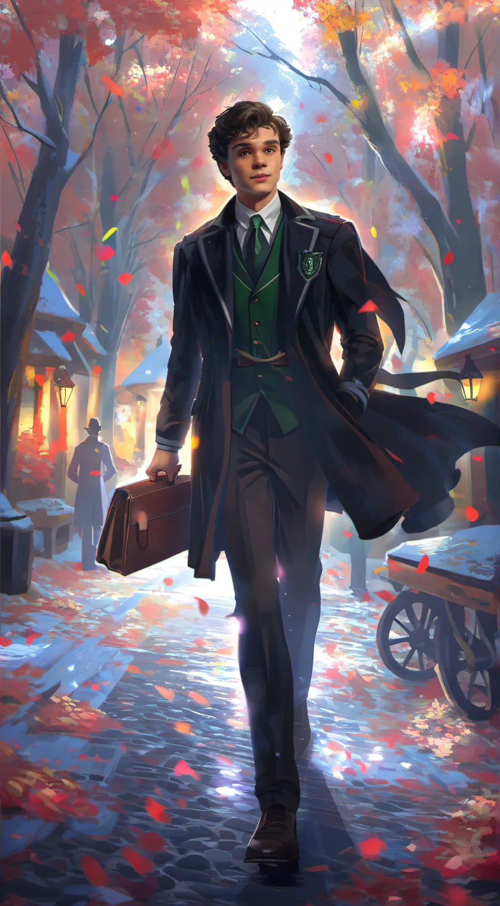 ai character: Mattheo Riddle background