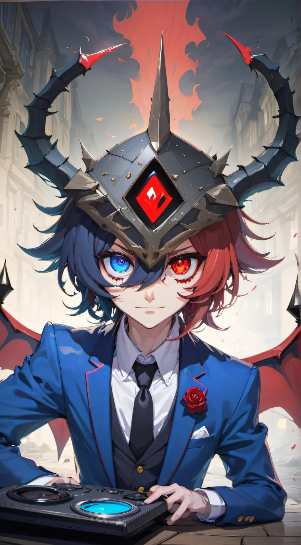 ai character: Vox background