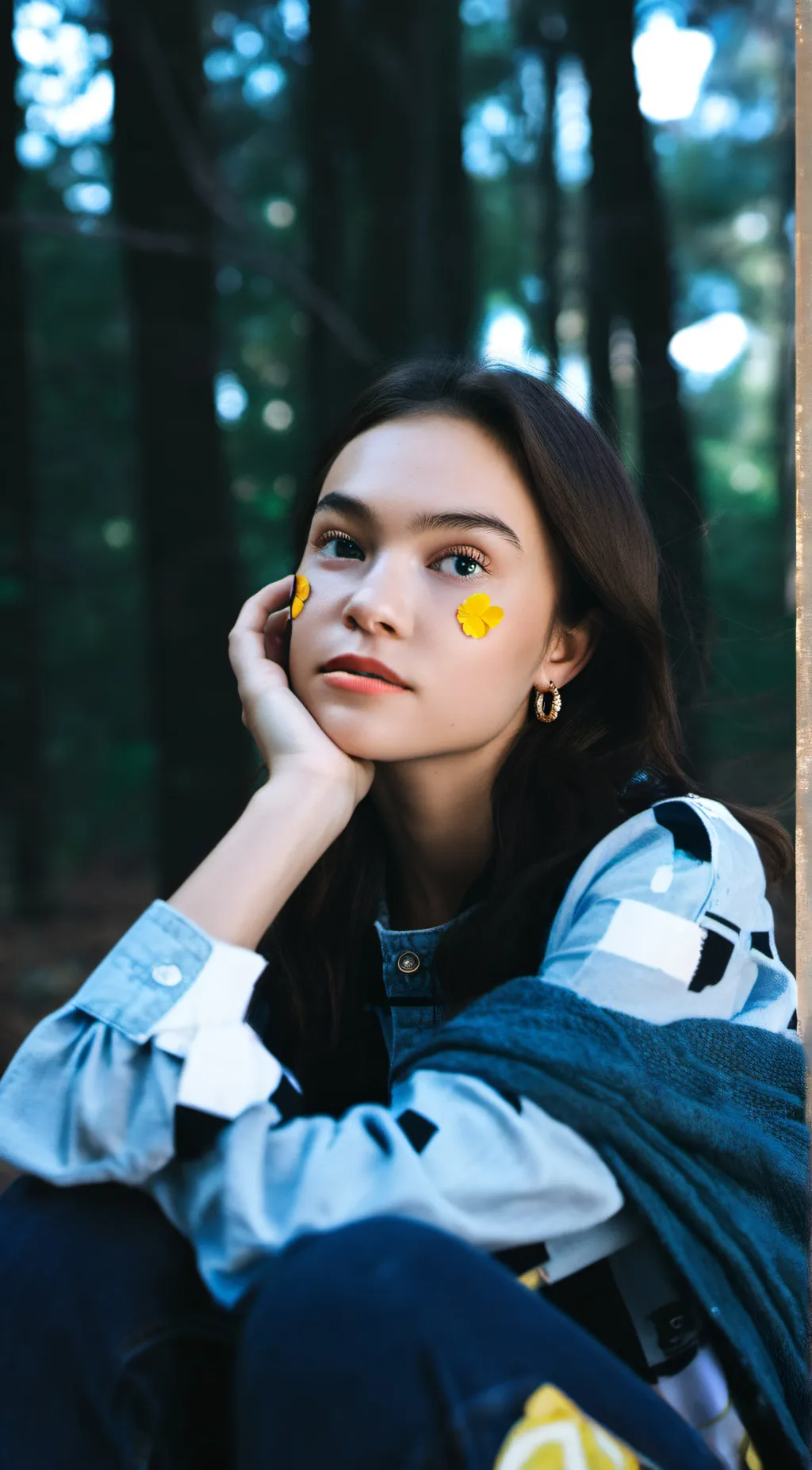 ai character: Olivia Rodrigo  background