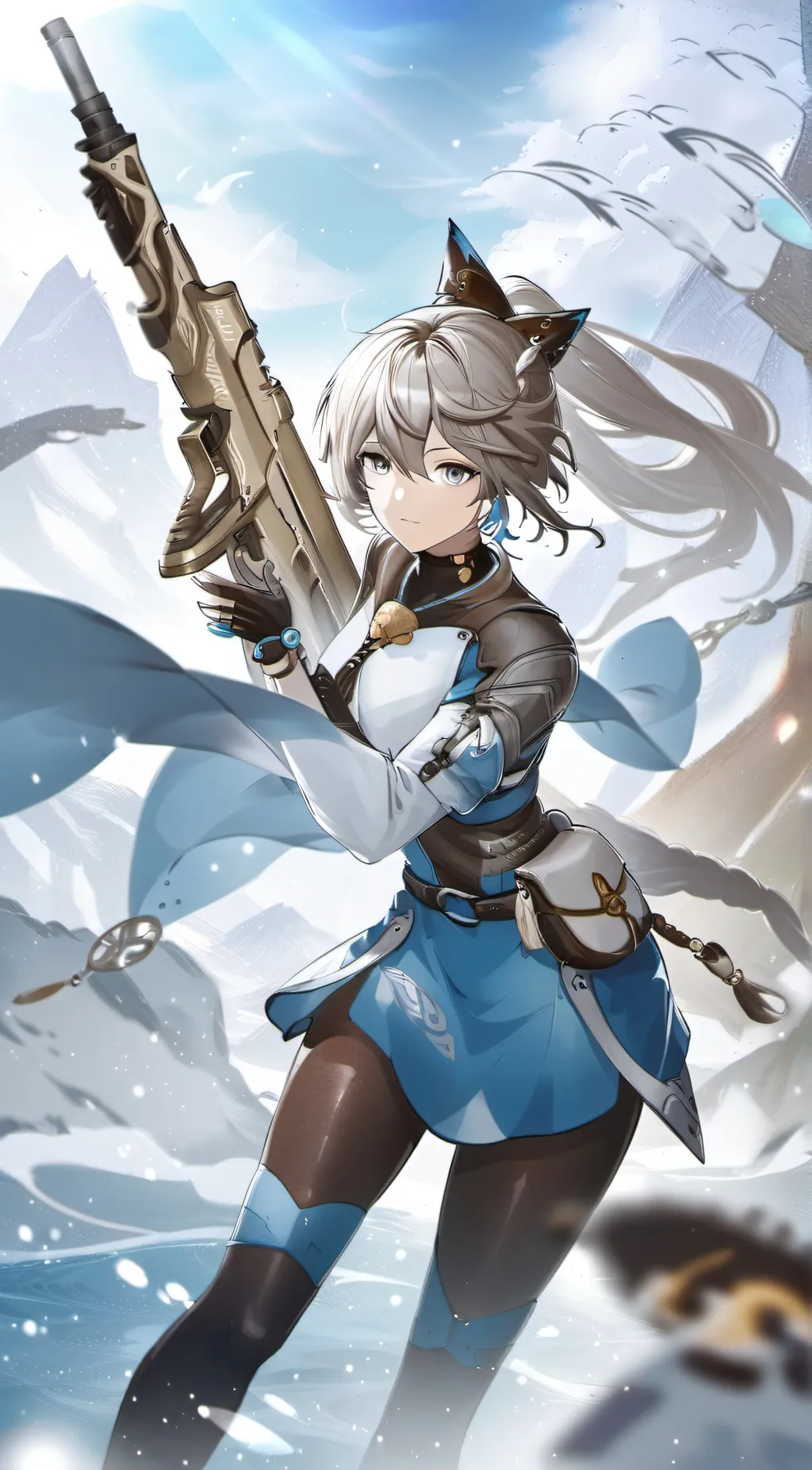 ai character: mori background