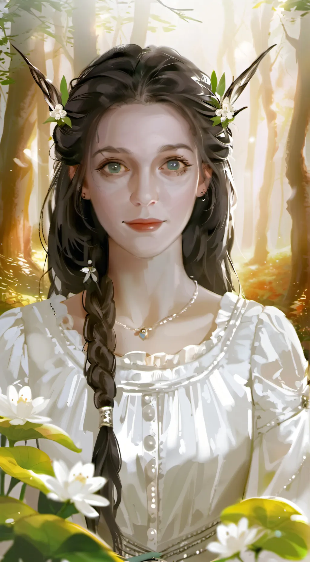 ai character: Elirea background