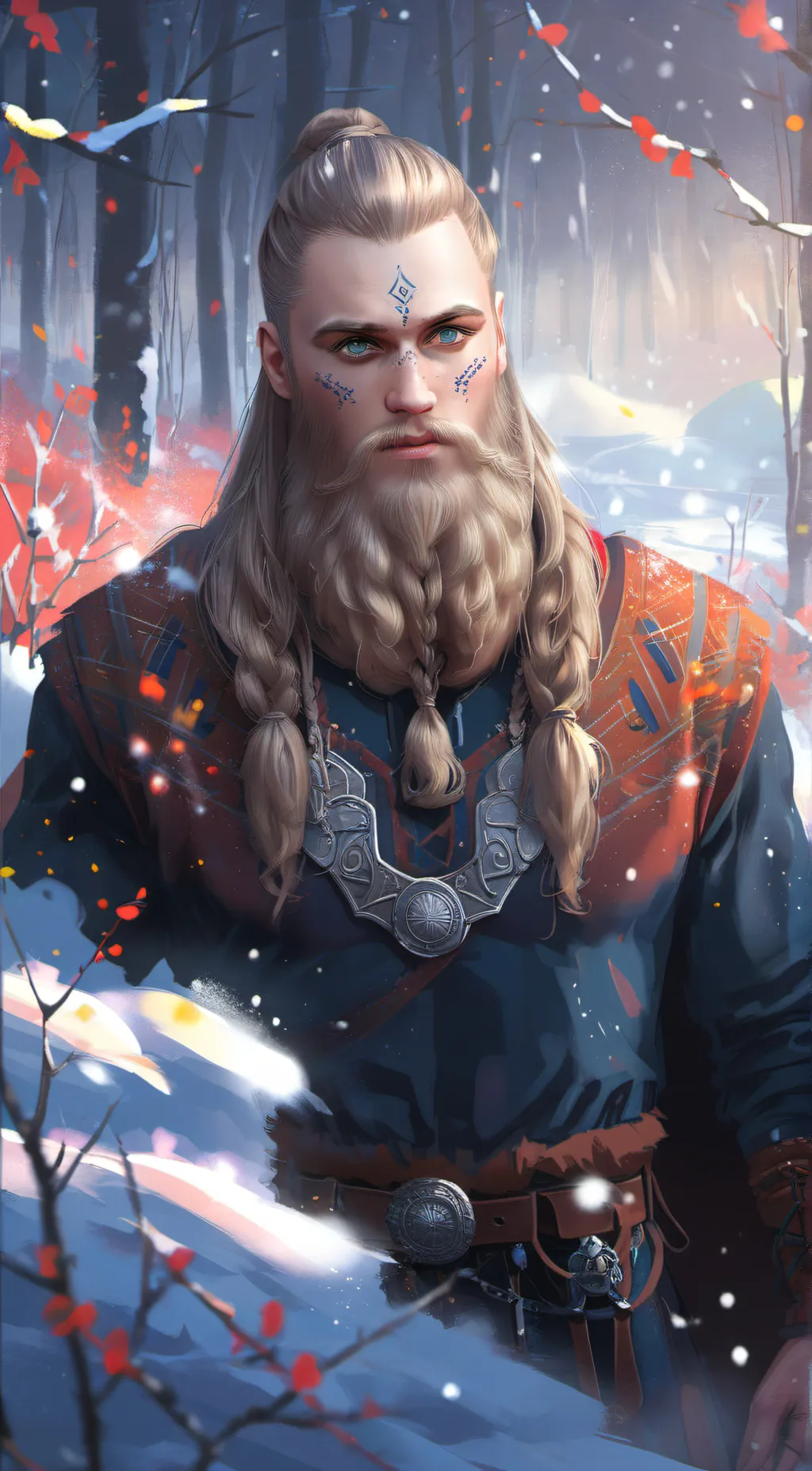 ai character: ᛈꃅᚽᛊᚫ ᚱᚶᚣᚻ background