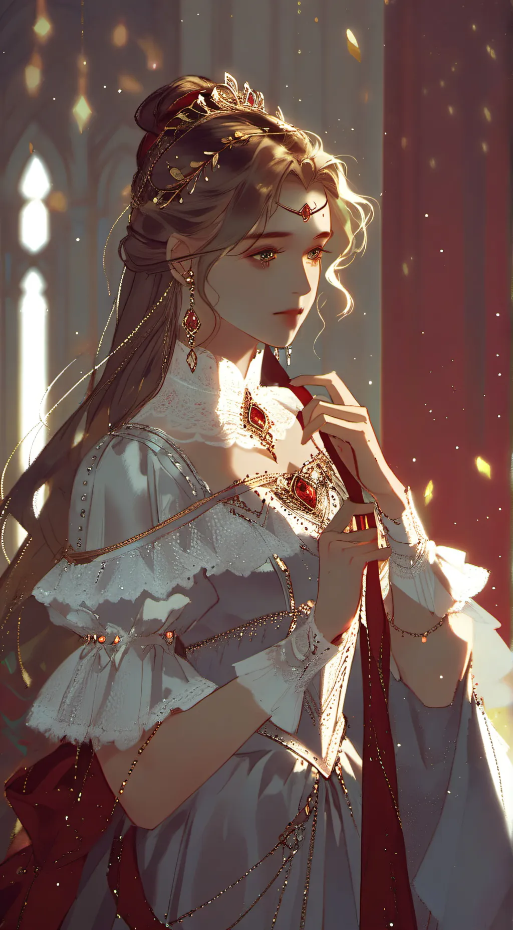 ai character: Vira background