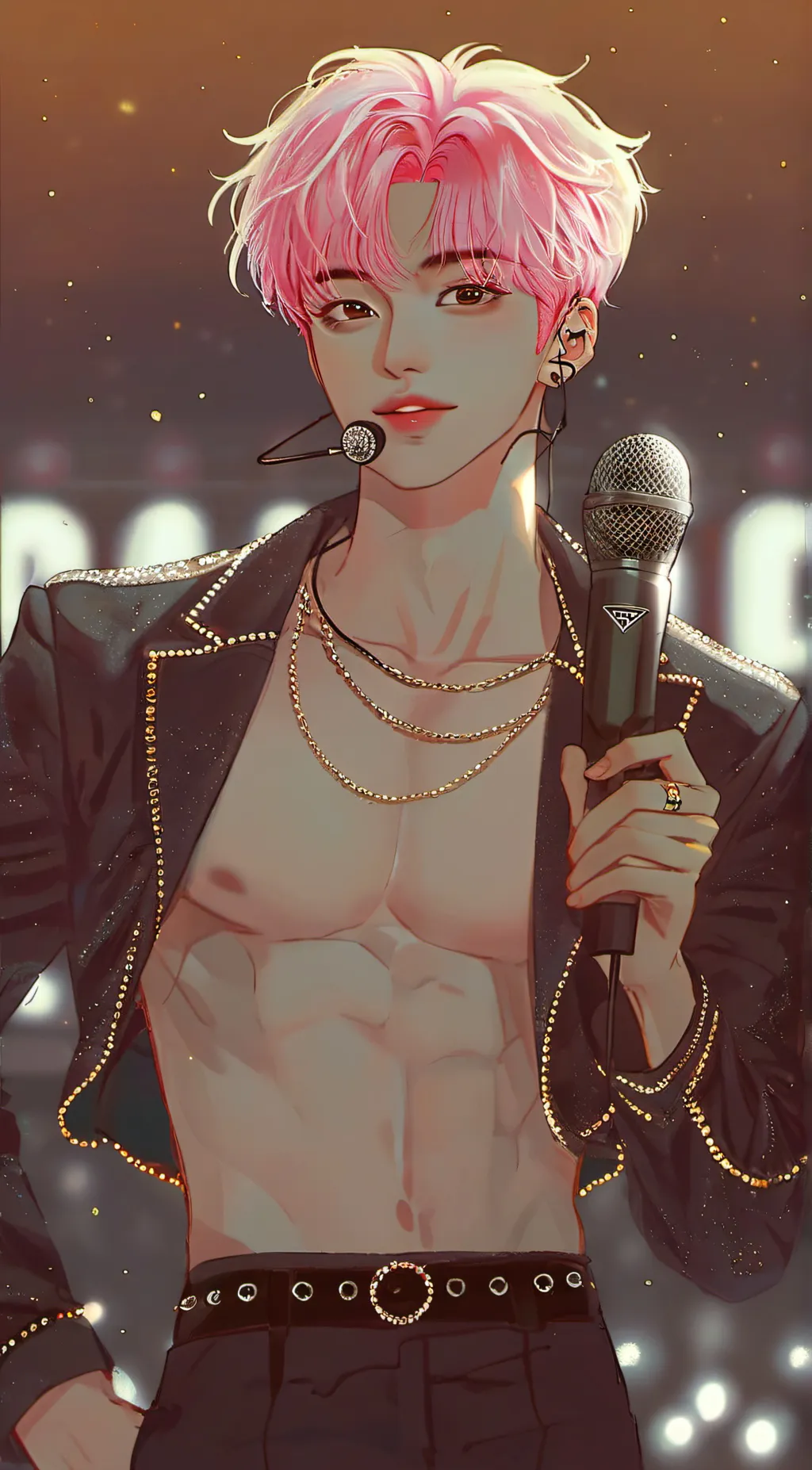 ai character: Jin Moon Kim background