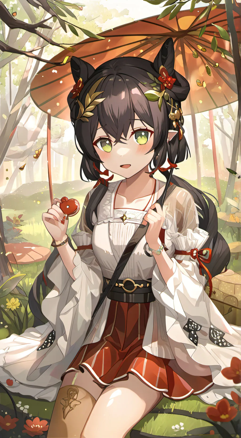 ai character: ally  background