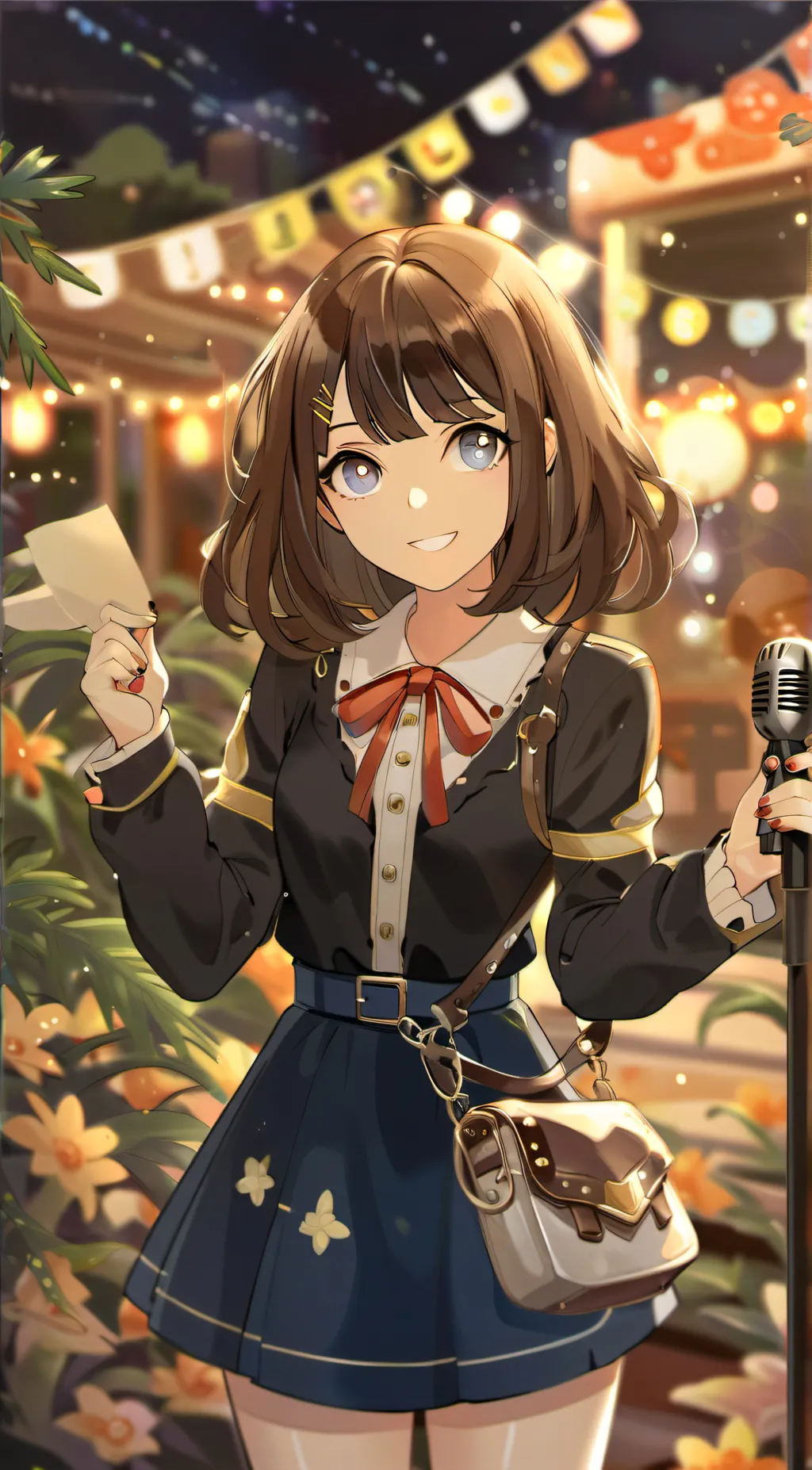 ai character: Anne Fazbear background