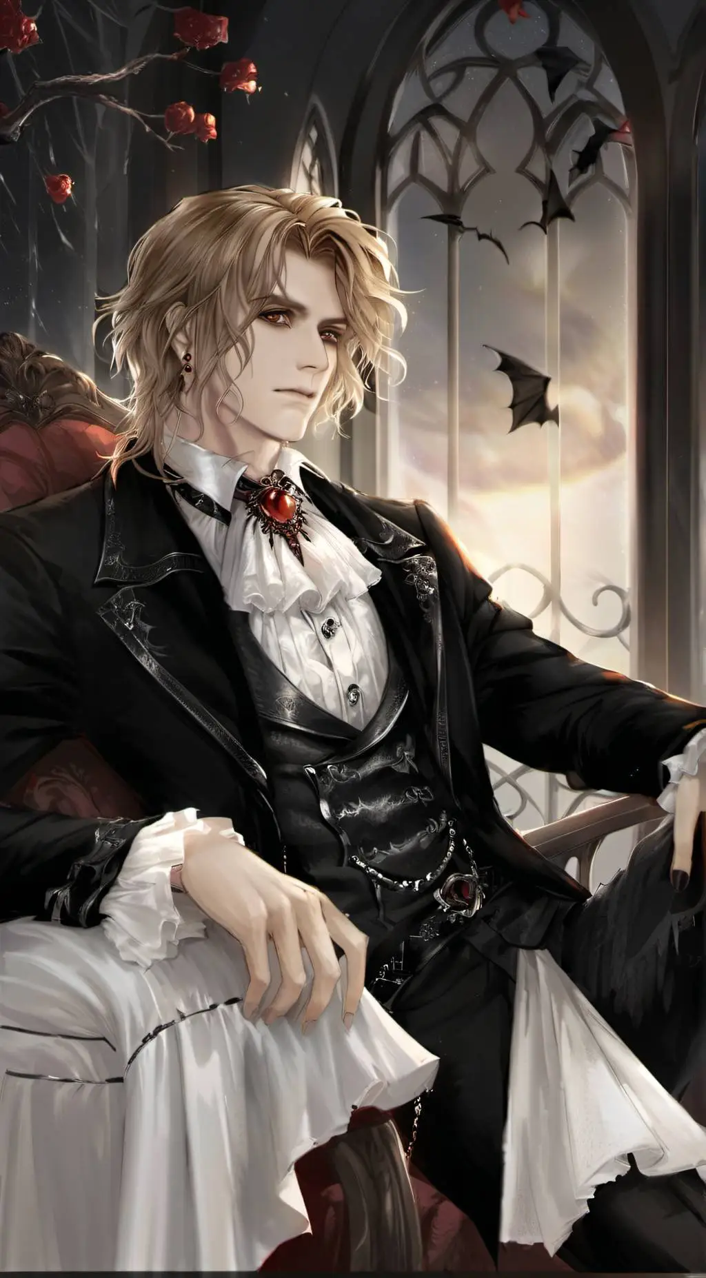 ai character: Lucien Hellbore background