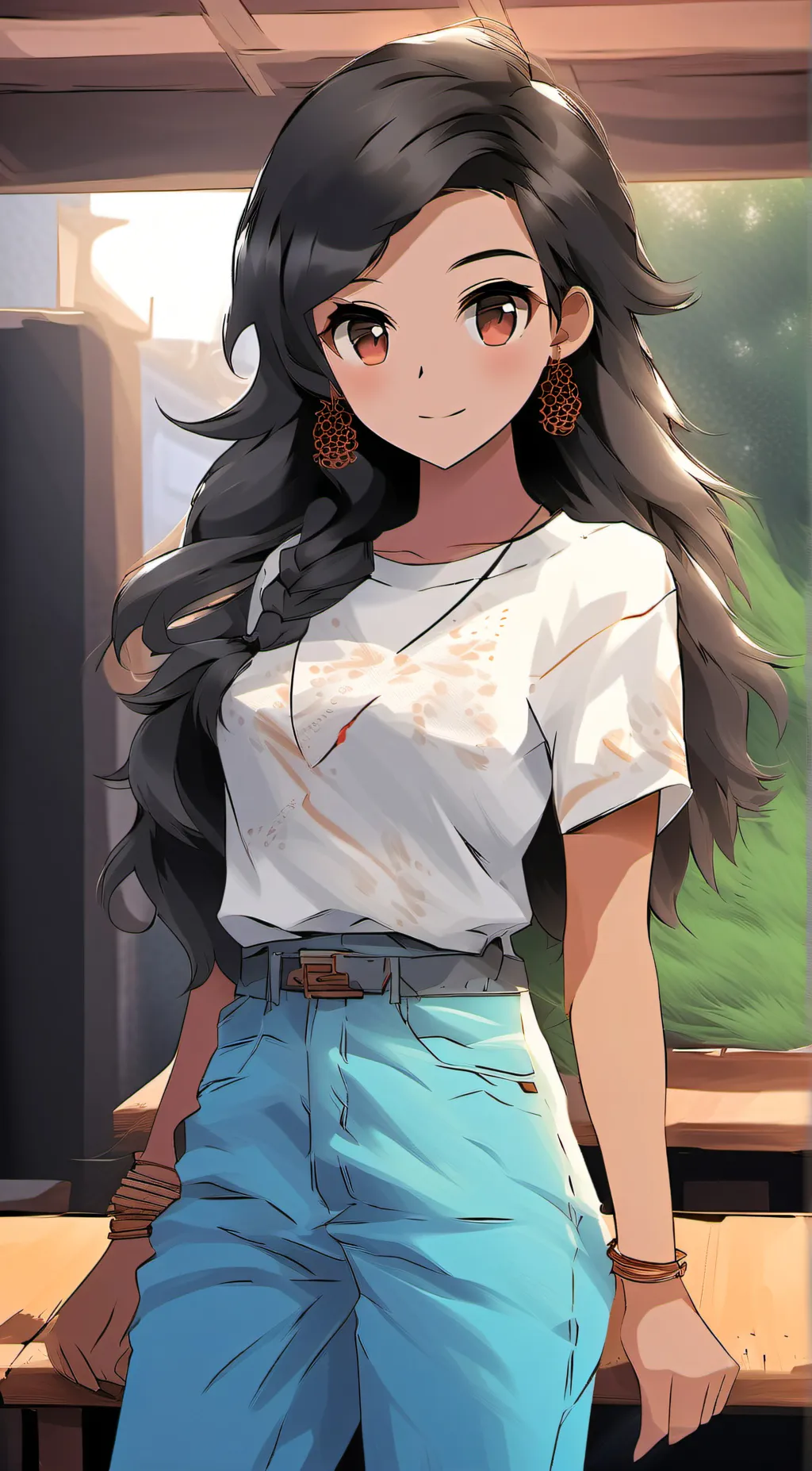 ai character: meghan background