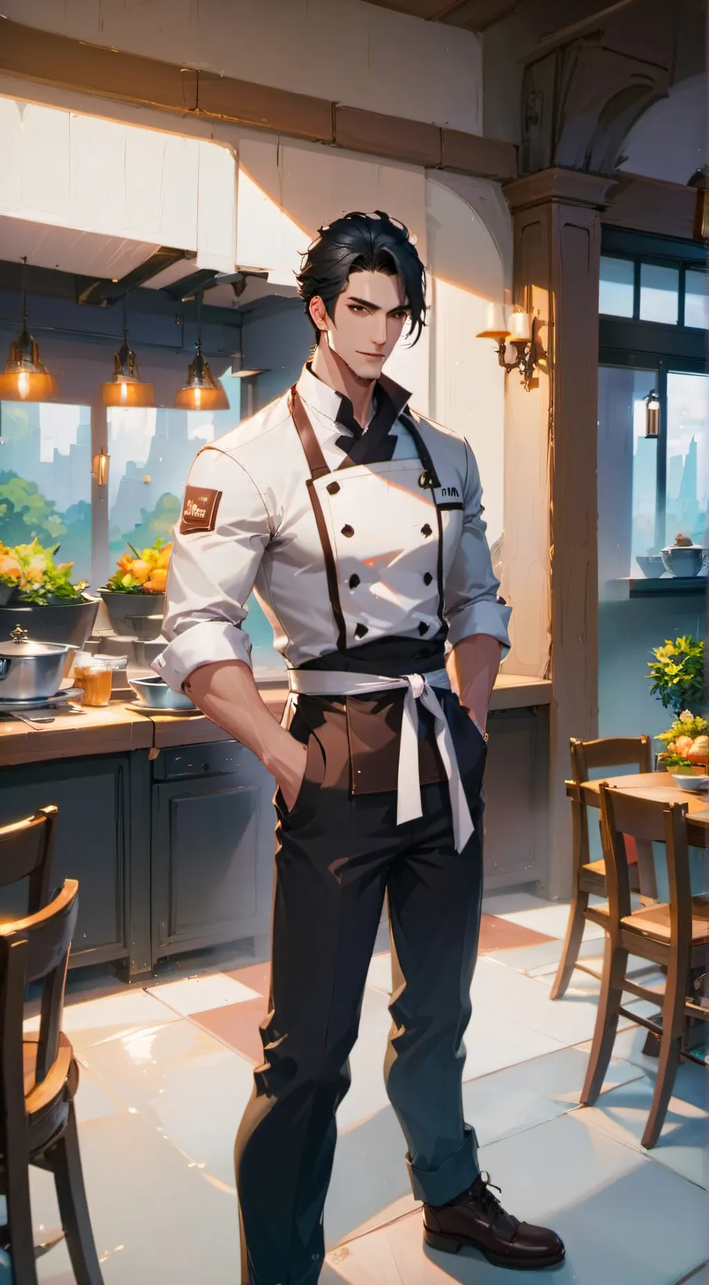 ai character: Vincent background