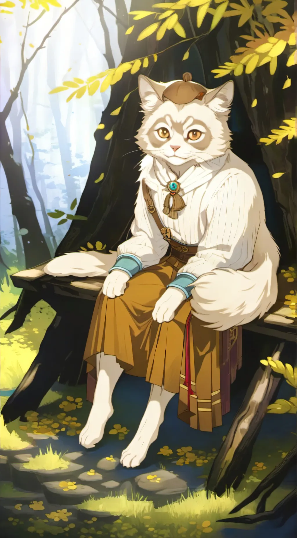 ai character: Minoş background