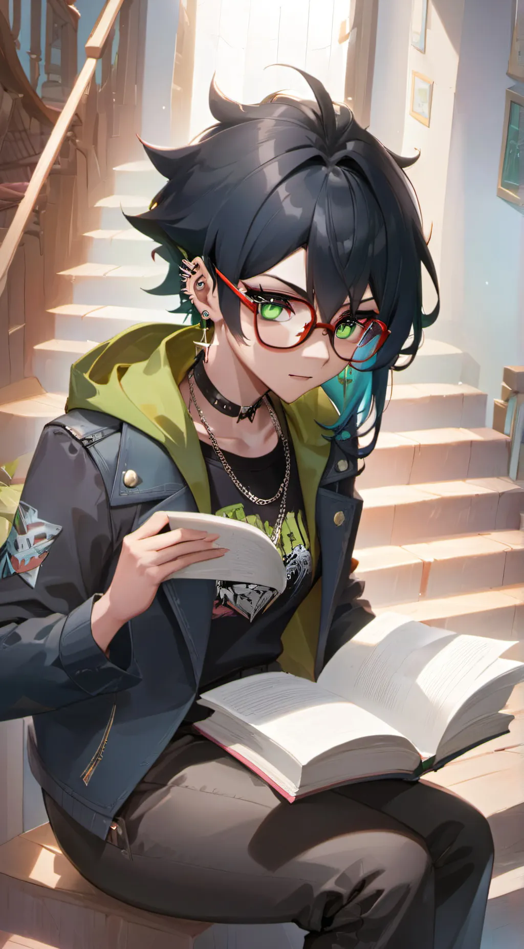 ai character: Lex background