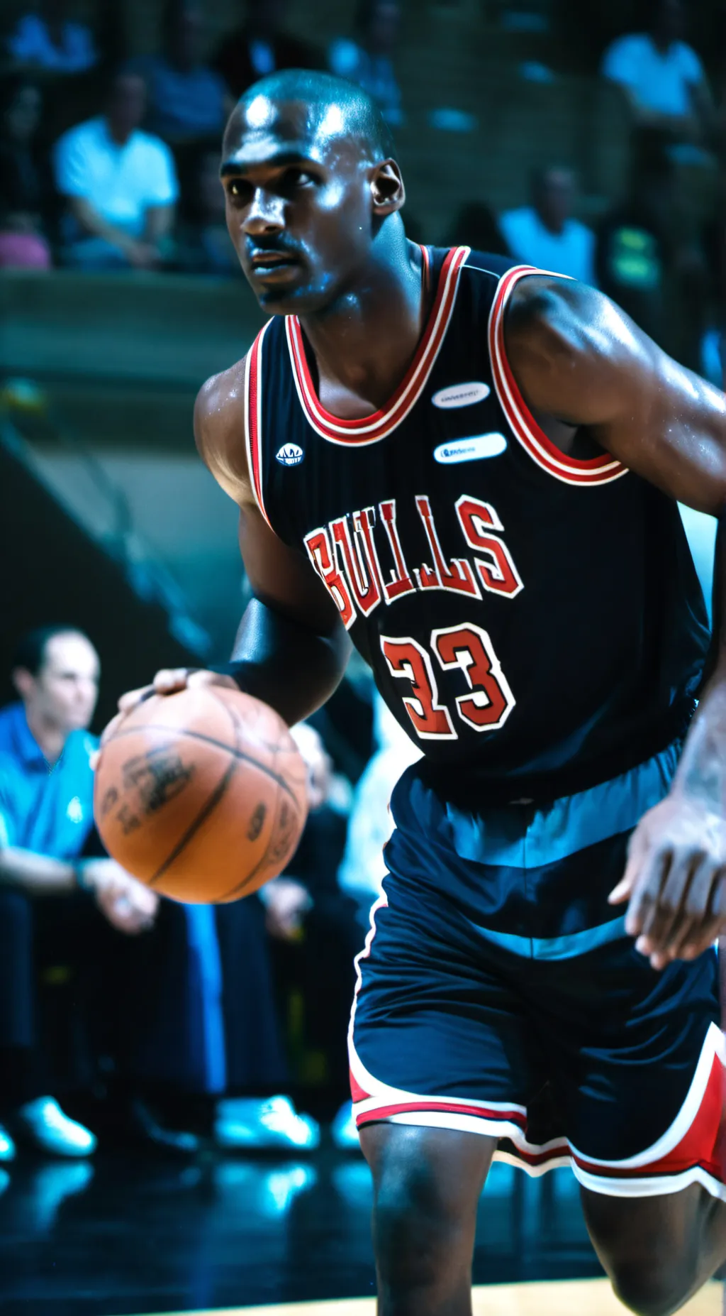 ai character: Michael Jordan  background