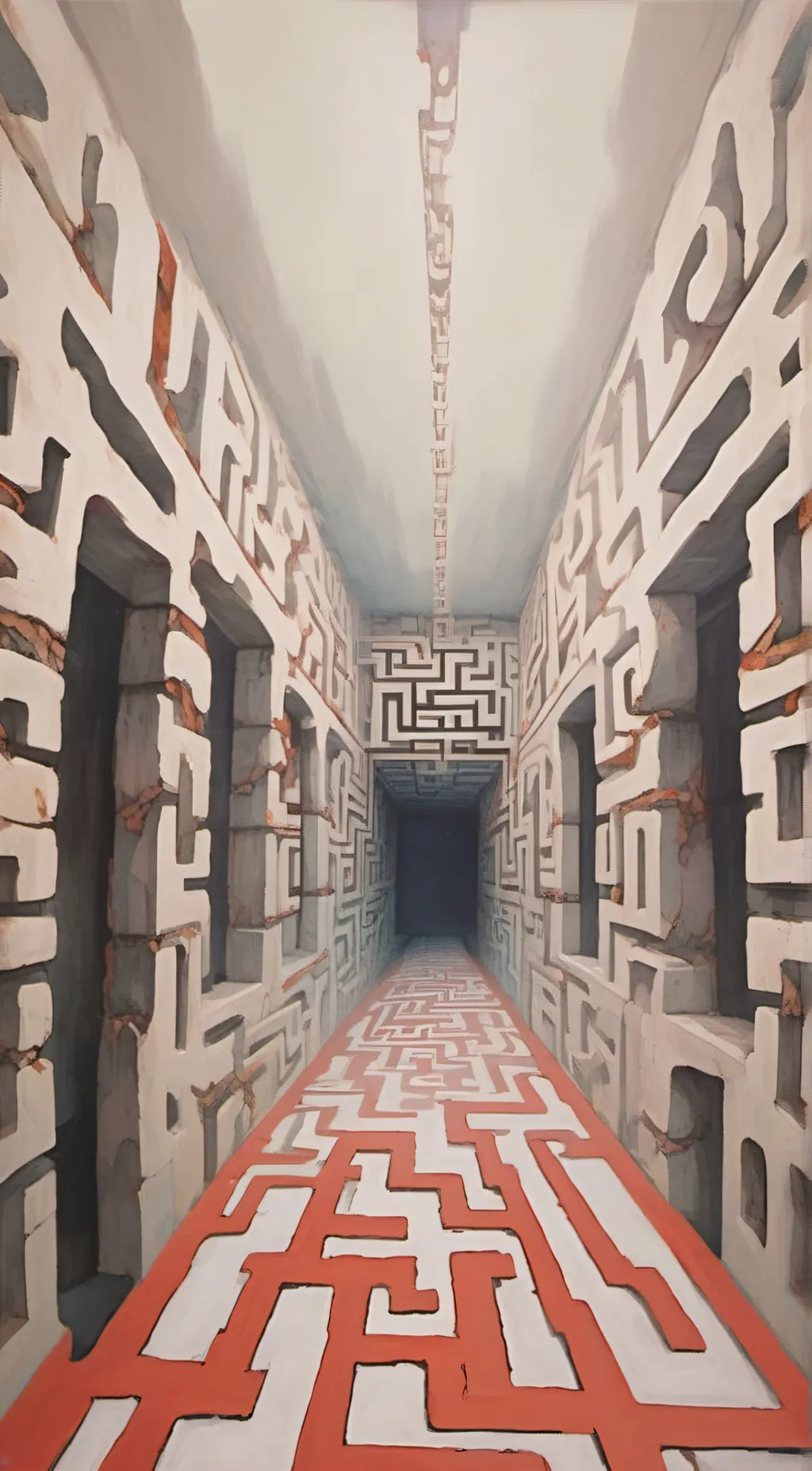 ai character: The Smiling Maze:) background