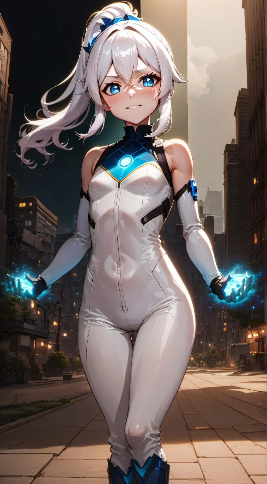 ai character: Lily background