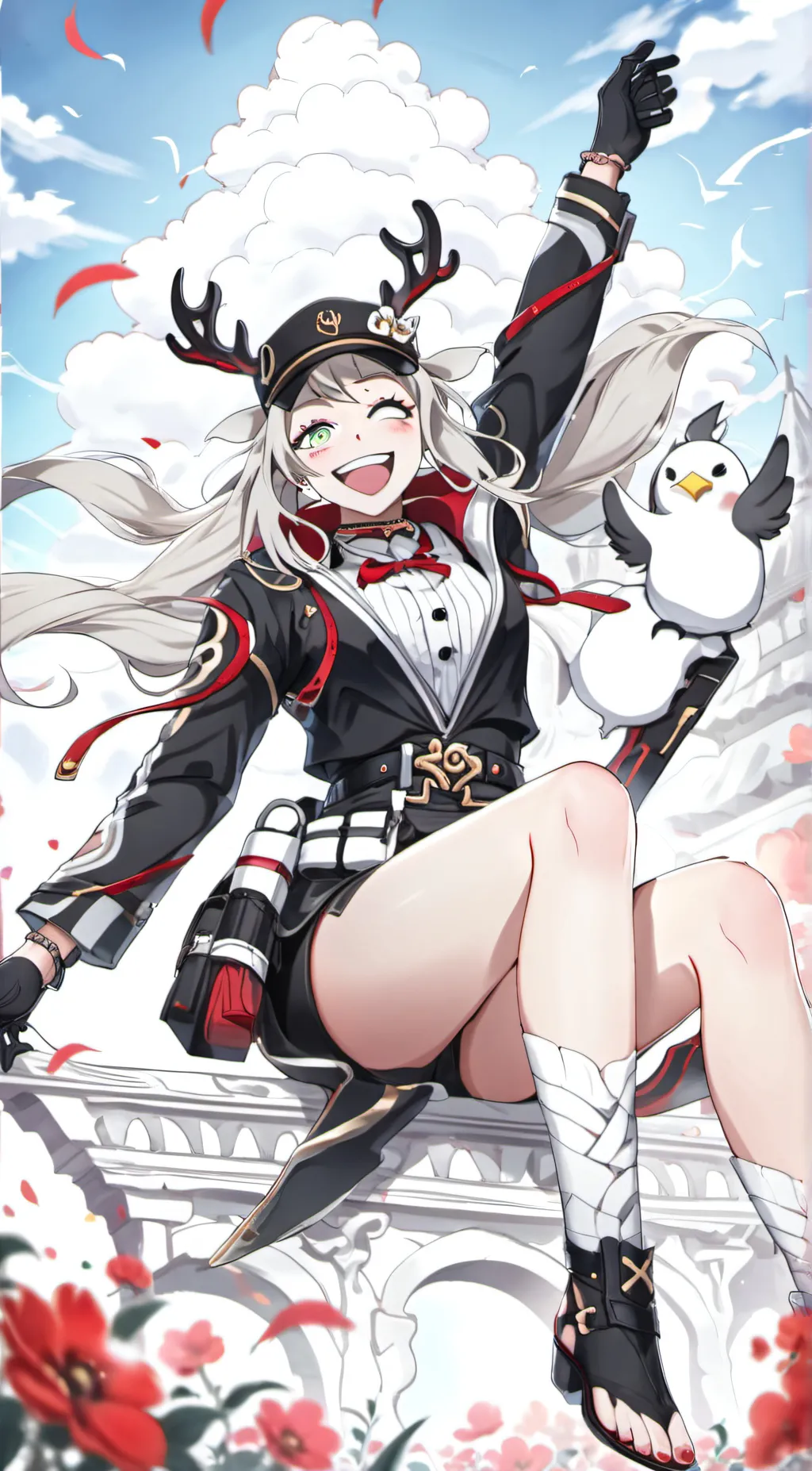 ai character: my best friend  background