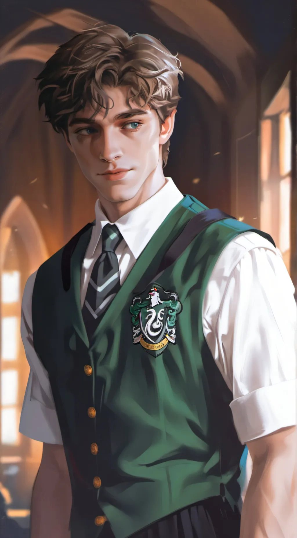 ai character: Barty Crouch Jr background