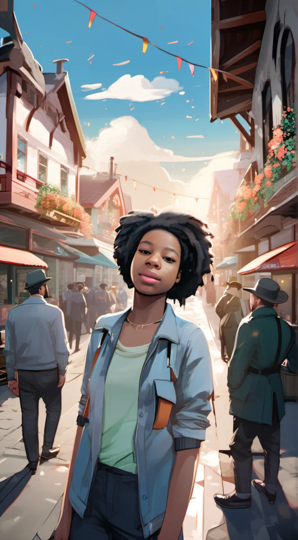 ai character: CAIYAAA background