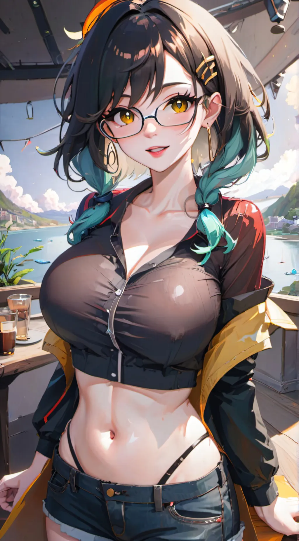 ai character: ❤️Violet❤️ background