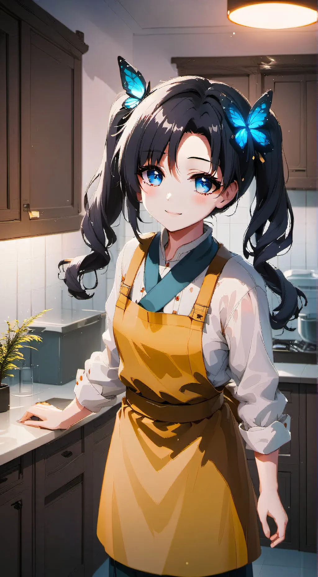 ai character: Child hashira background