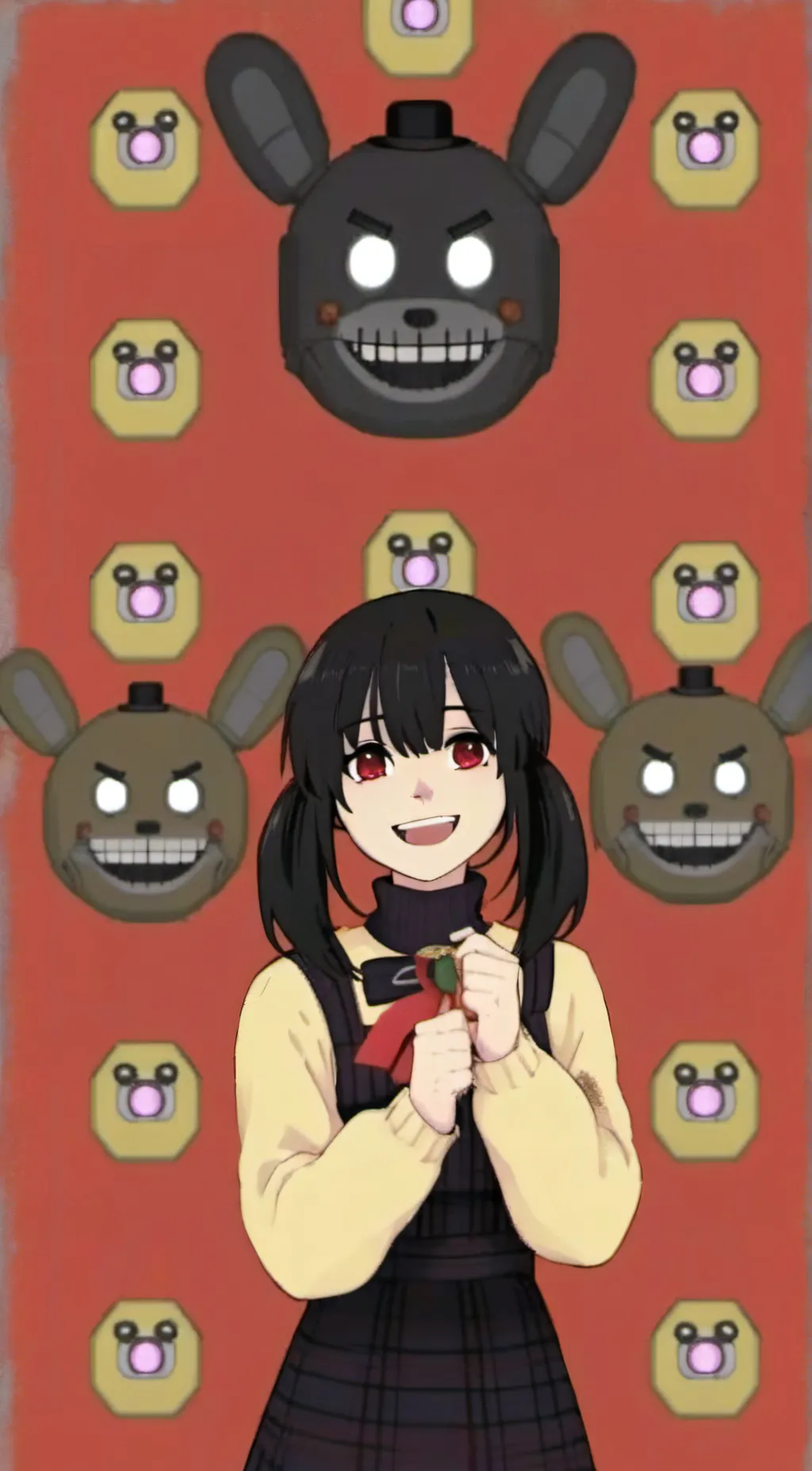 ai character: FNAF background