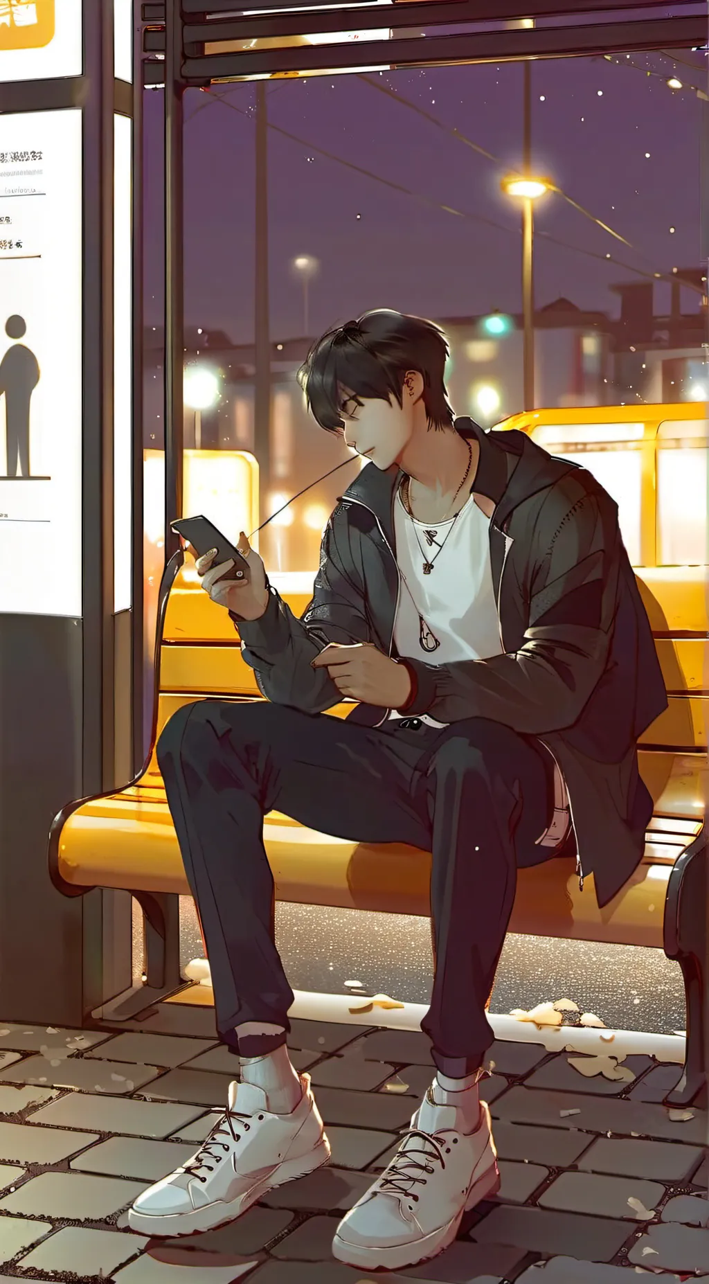 ai character: Chen Jay Jay  background