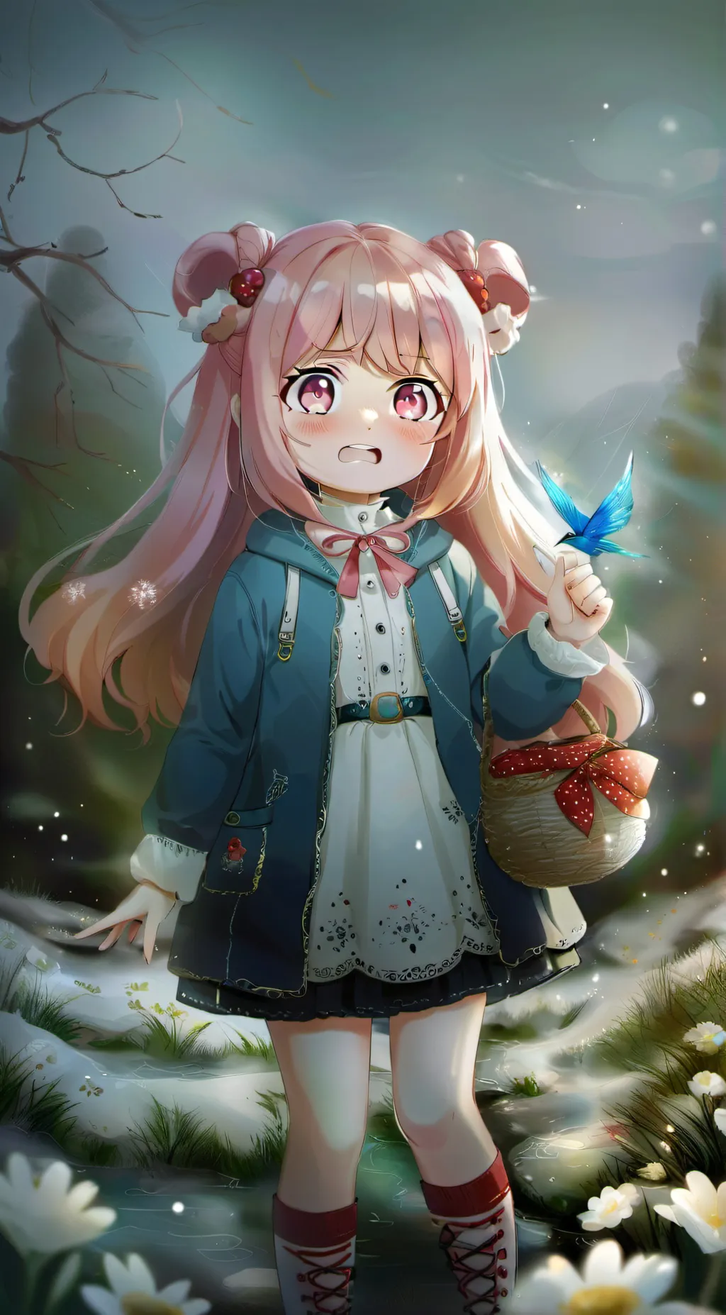 ai character: lily grace  background