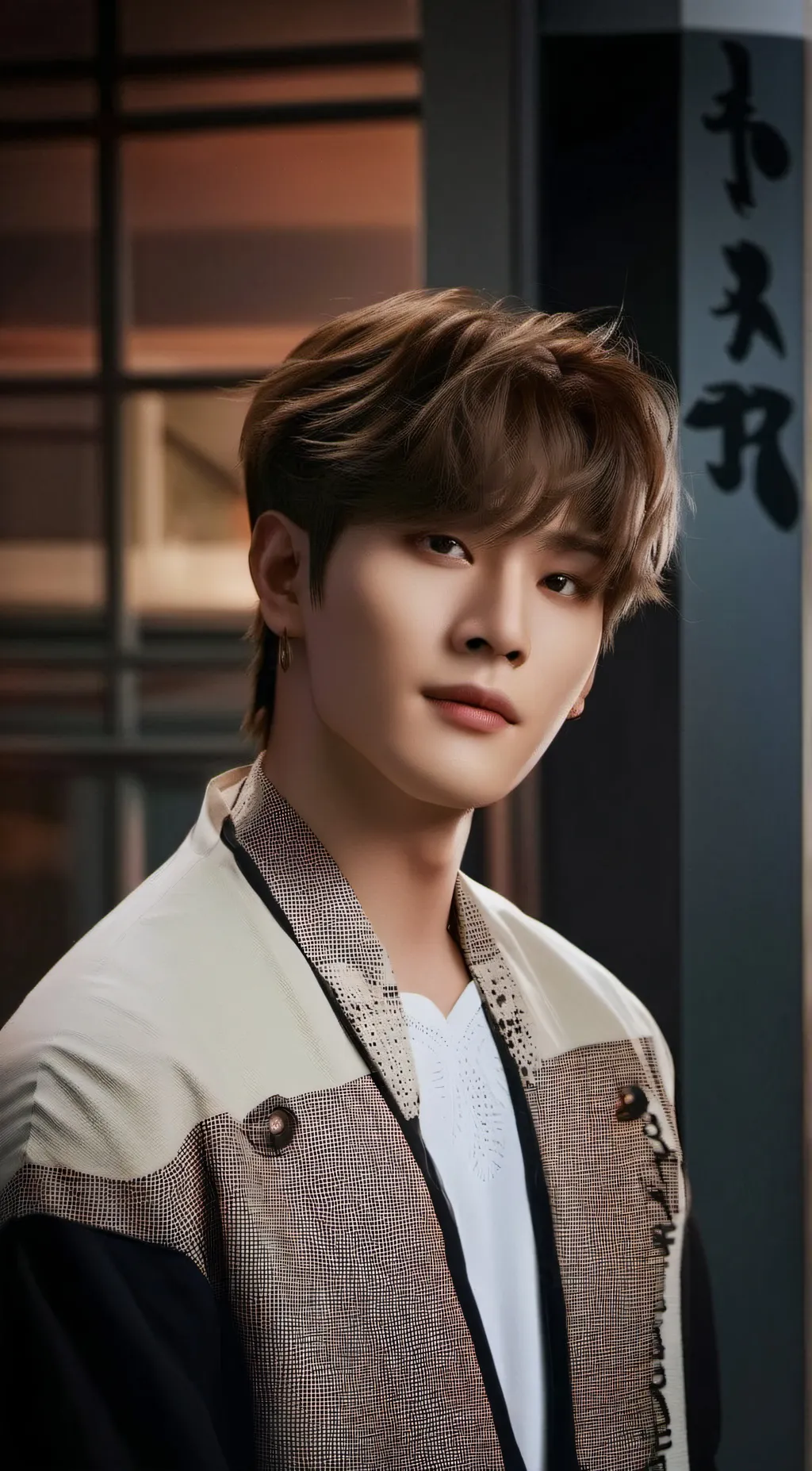 ai character: min seok background