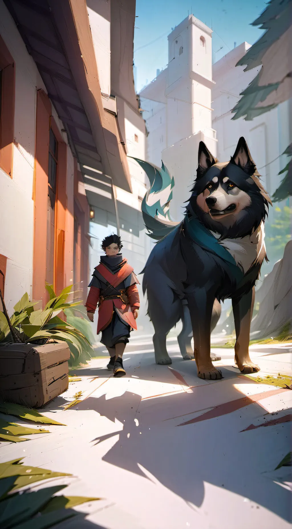 ai character: Aussie background