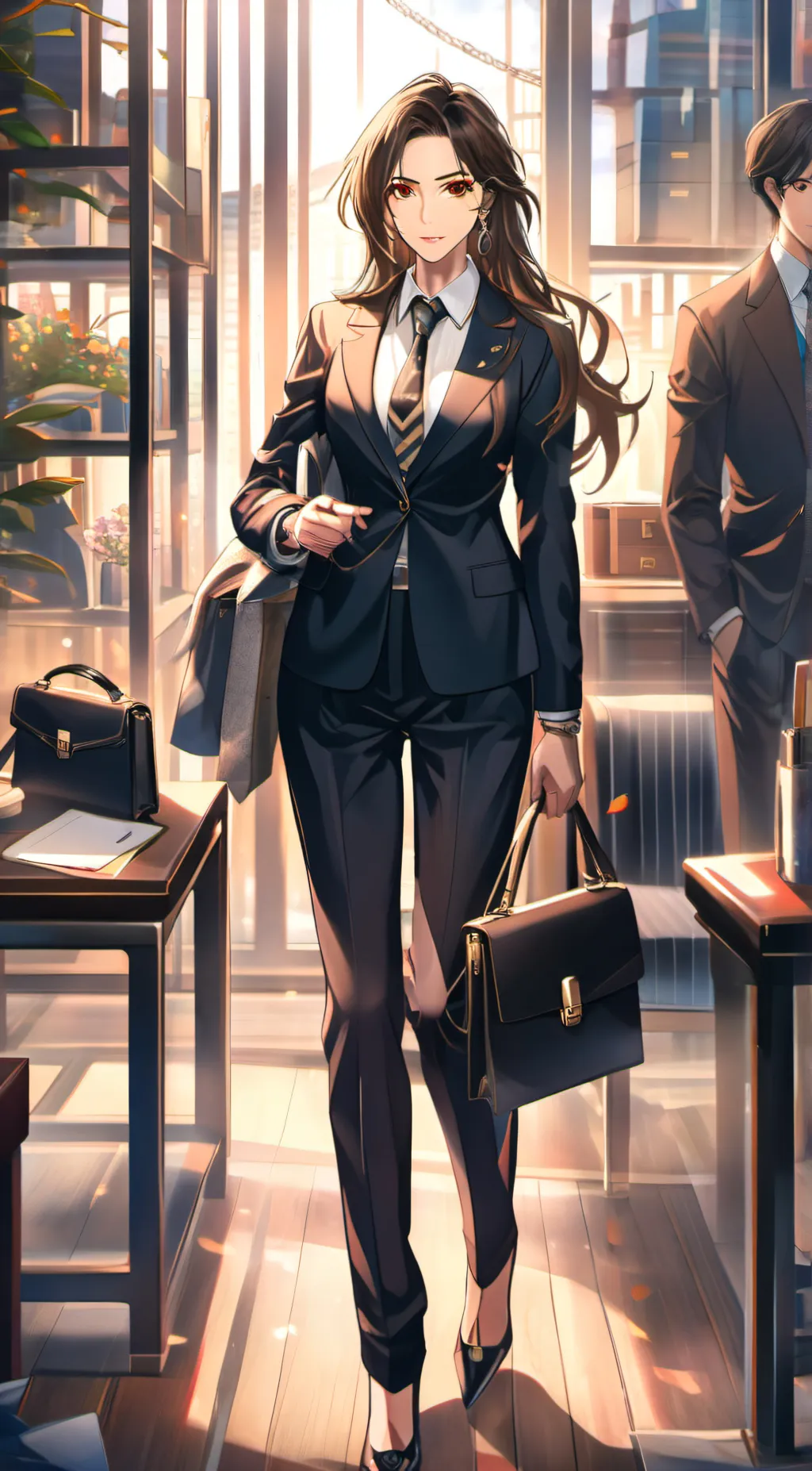 ai character: Sadie background