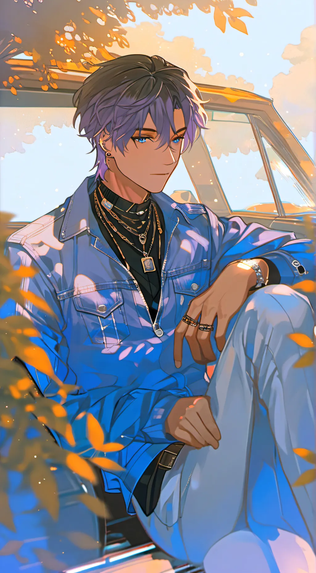 ai character: noah background