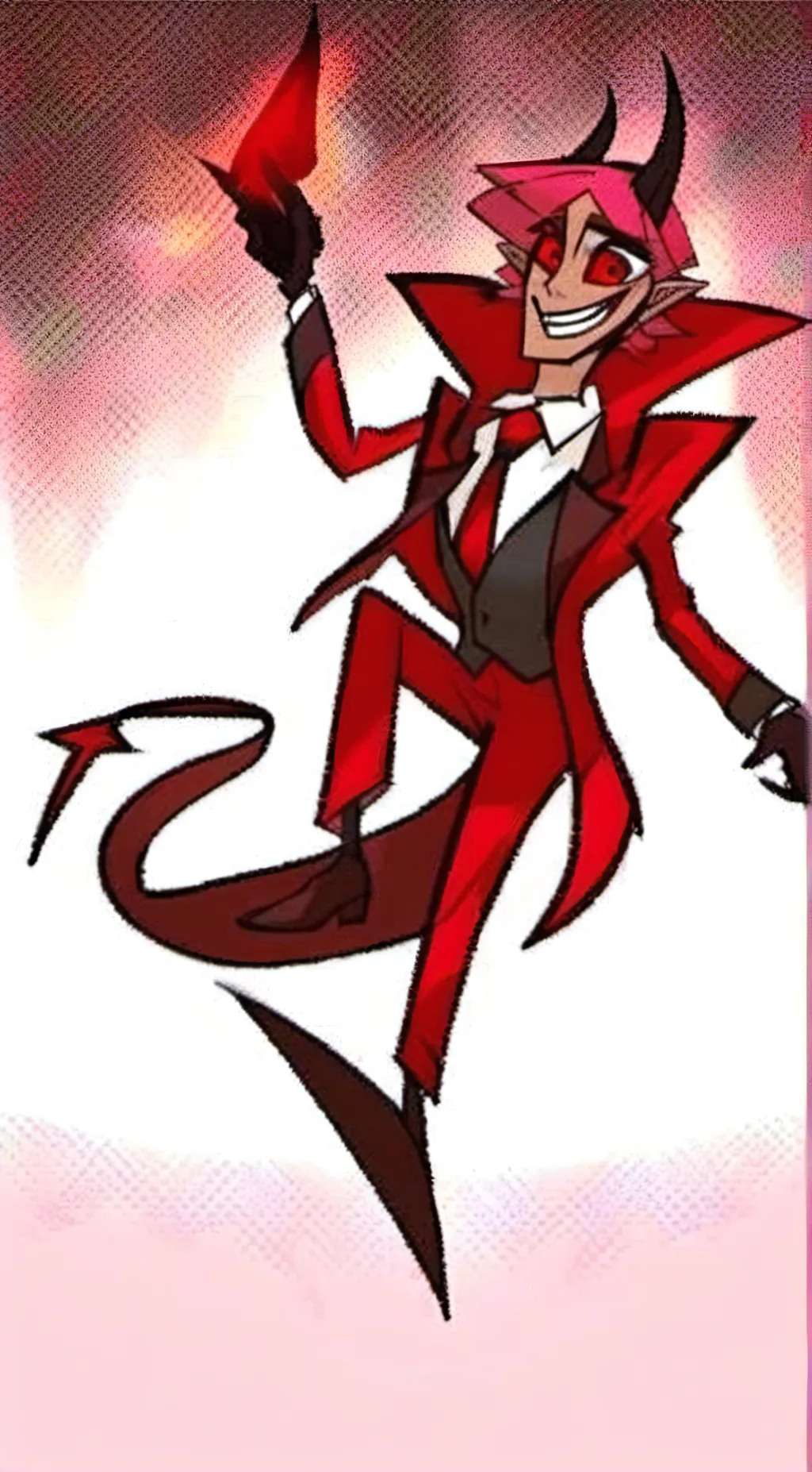 ai character: Hazbin hotel  background