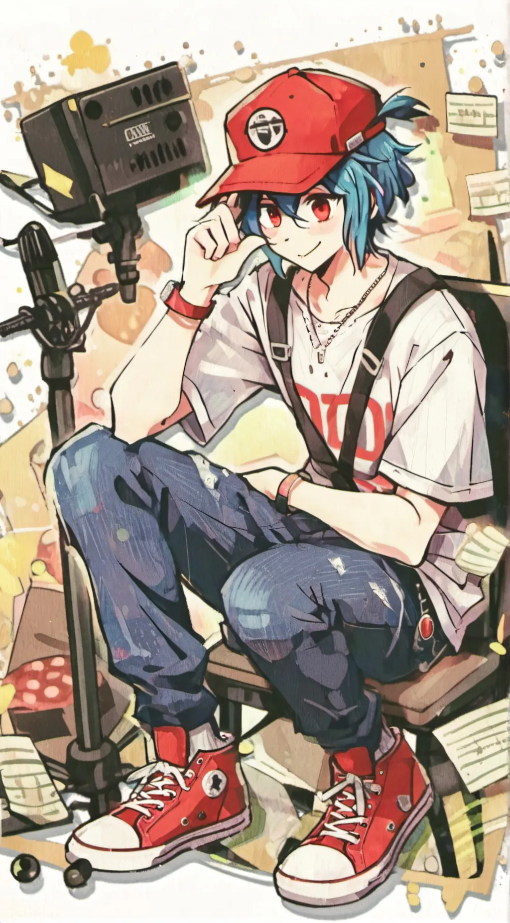 ai character: Boyfriend background