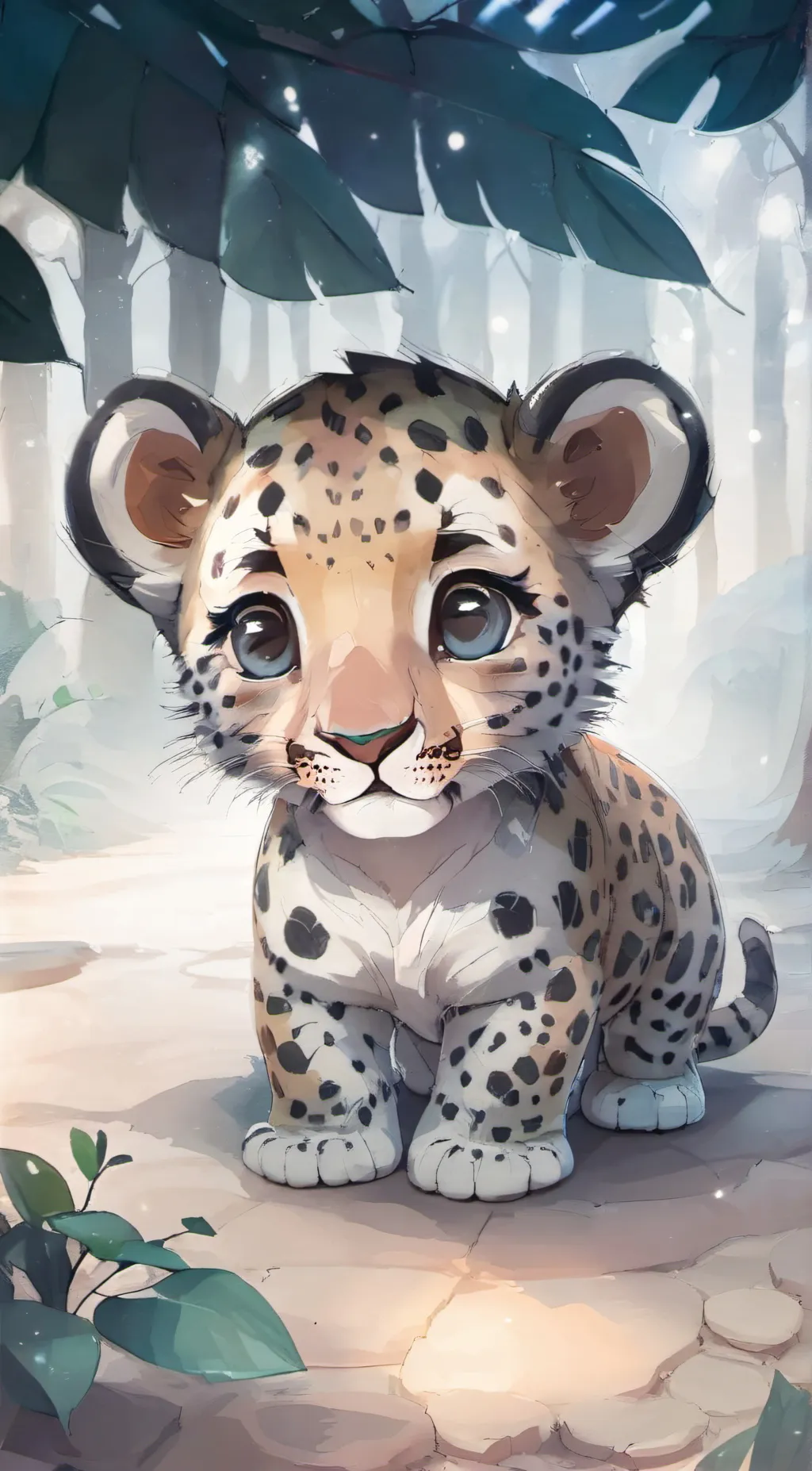 ai character: Leo background